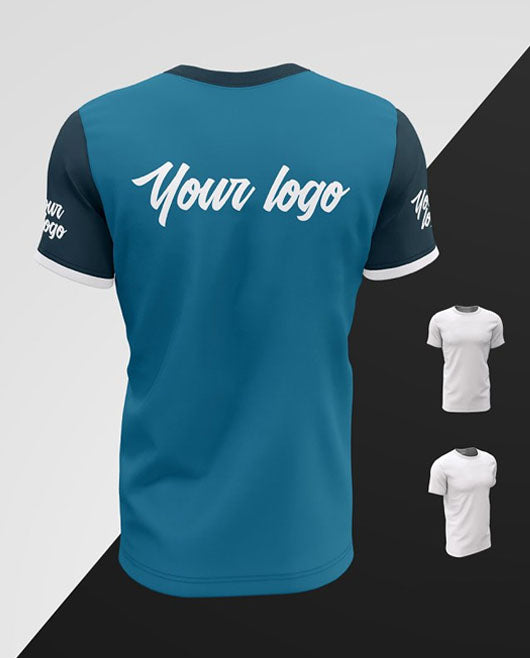 Free Mens Crew Neck T-Shirts Mockup Set