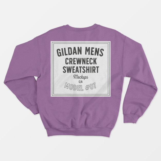 Free Mens Crewneck Sweatshirt Psd