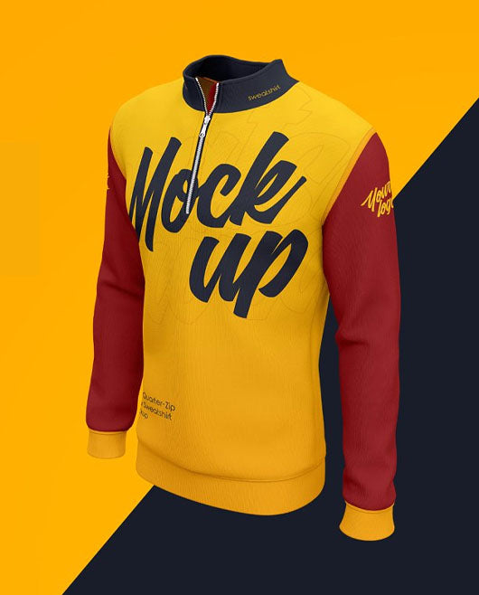 Free Mens Sweatshirt Mockup Set