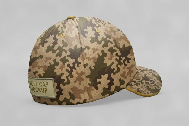 Free Military Cap Mockup Psd