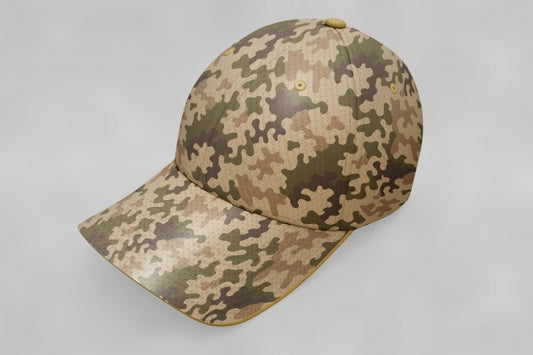 Free Military Cap Mockup Psd