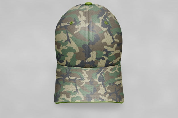 Free Military Cap Mockup Psd