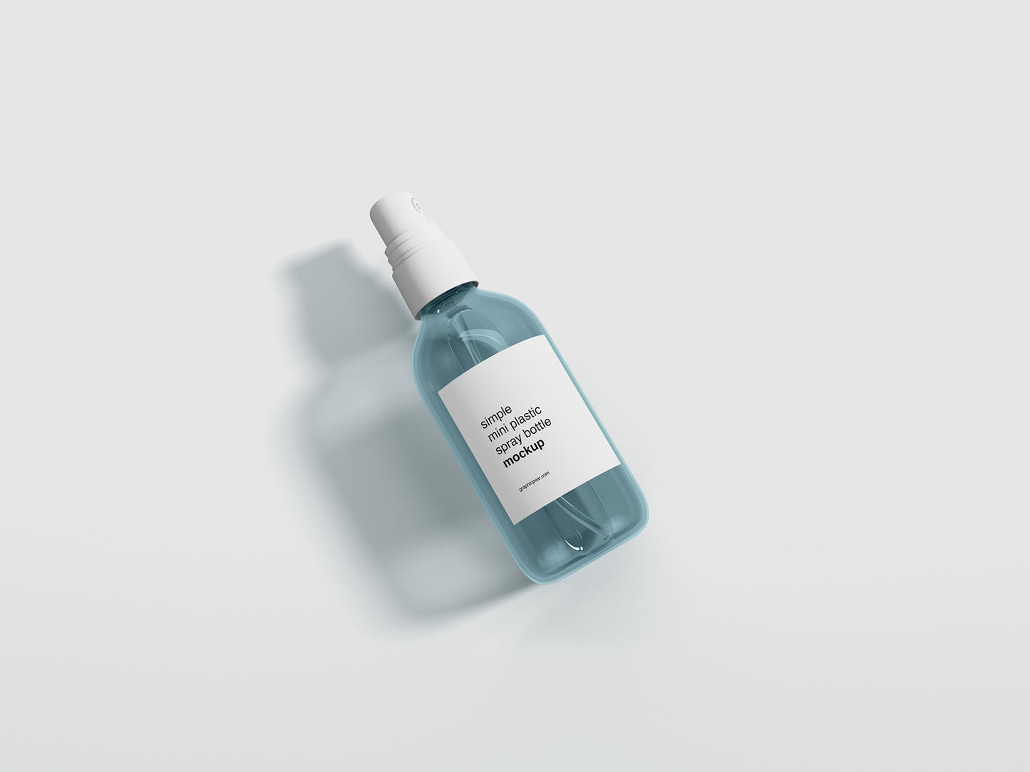 Free Mini Spray Bottle Mockup