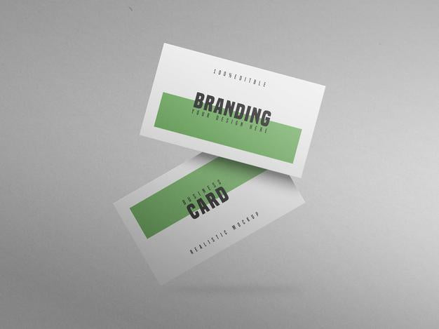 Free Minimal Business Card Mockup Psd