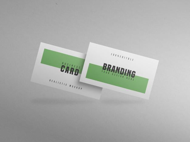 Free Minimal Business Card Mockup Psd