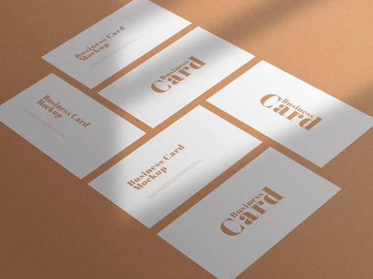 Free Minimal Business Card Mockup Psd