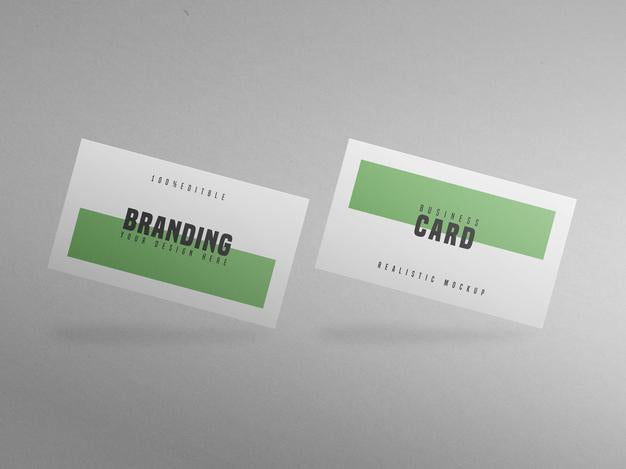 Free Minimal Business Card Mockup Psd