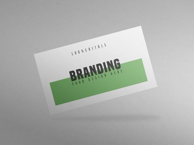 Free Minimal Business Card Mockup Psd