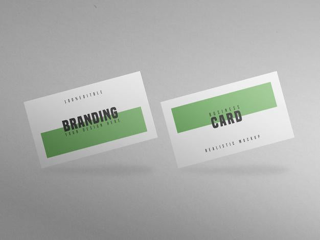 Free Minimal Business Card Mockup Psd