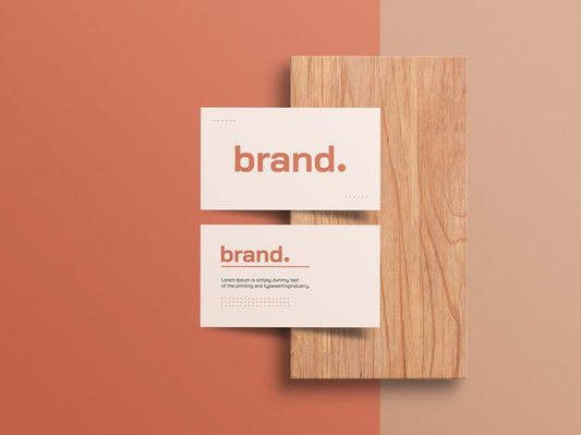 Free Minimal Business Card Mockup Psd