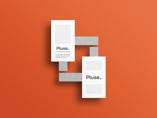 Free Minimal Business Card Mockup Psd