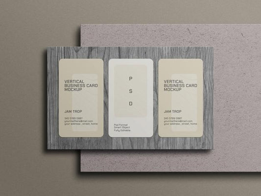 Free Minimal Business Card Mockup Psd