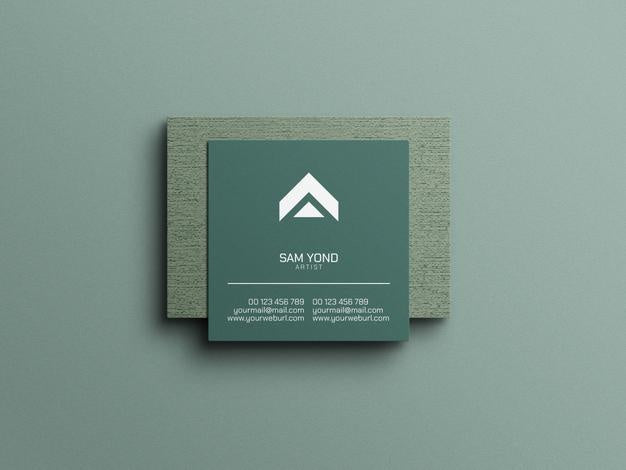 Free Minimal Business Card Mockup Psd