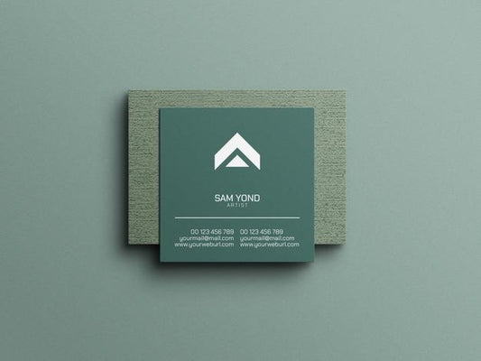 Free Minimal Business Card Mockup Psd