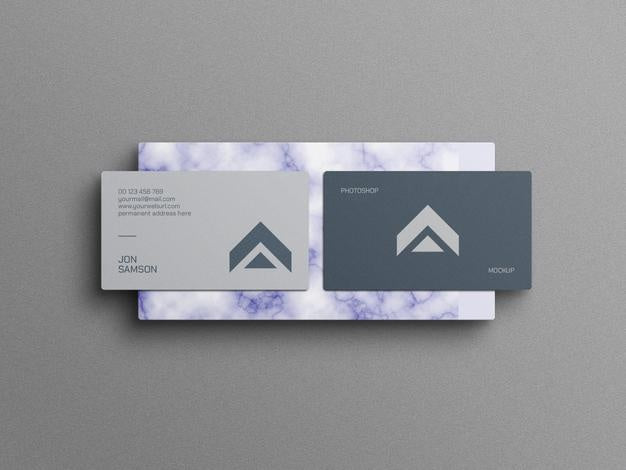 Free Minimal Business Card Mockup Psd