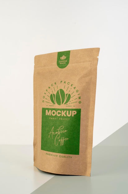 Free Minimalist Assortment Of Doypack Mock-Up Psd