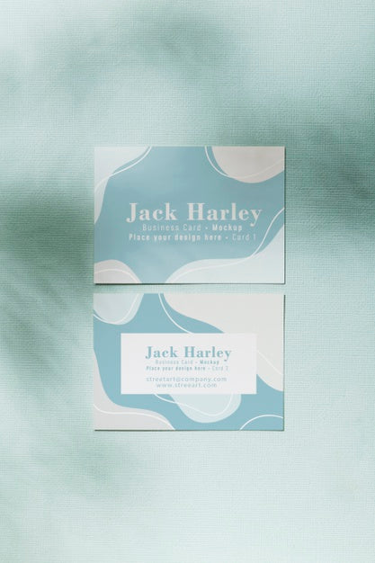 Free Minimalist Business Card Mockup Psd