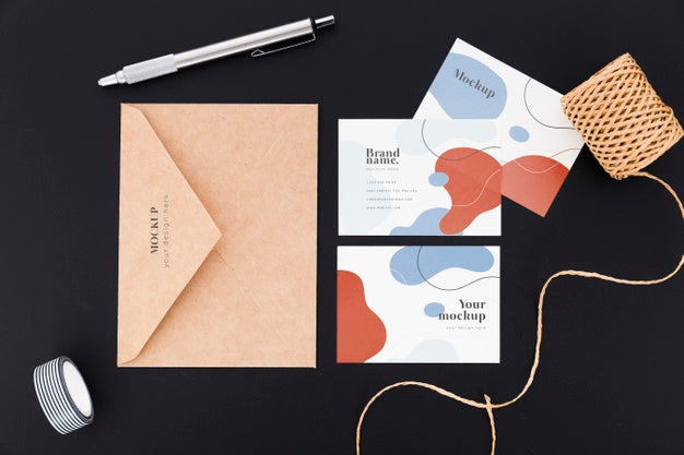 Free Minimalist Business Card Mockup Psd