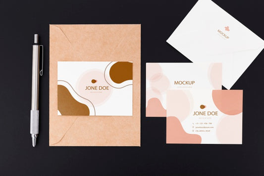 Free Minimalist Business Card Mockup Psd