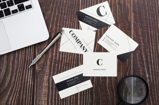 Free Minimalist Business Card Mockup Psd
