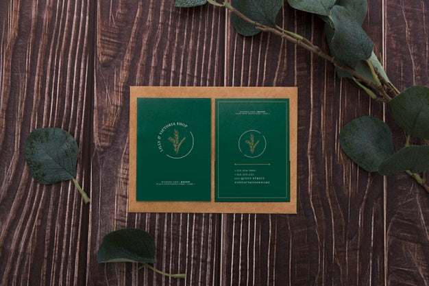 Free Minimalist Business Card Mockup Psd