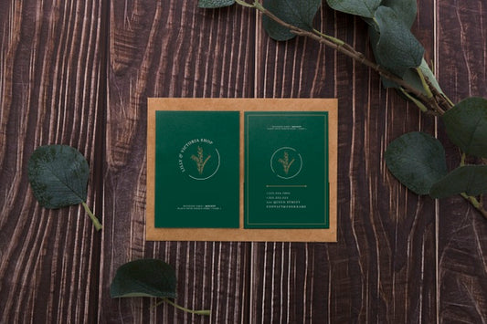 Free Minimalist Business Card Mockup Psd