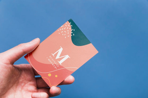 Free Minimalist Business Card Mockup Psd