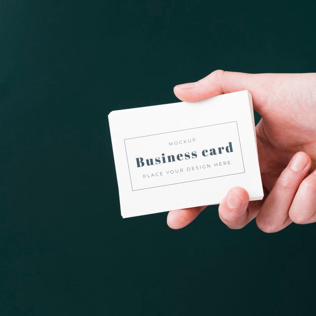 Free Minimalist Business Card Mockup Psd
