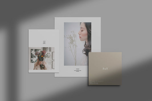 Free Minimalist Scene Creators Mockups