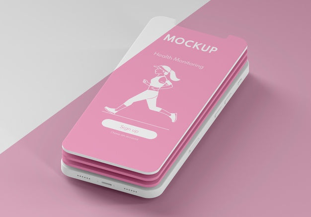 Free Mobile Phone User Interface Mock-Up Psd