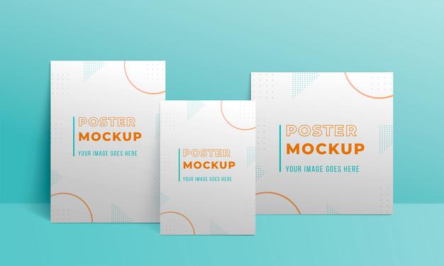 Free Mock Up Brochure Shadow Overlay Concept Psd