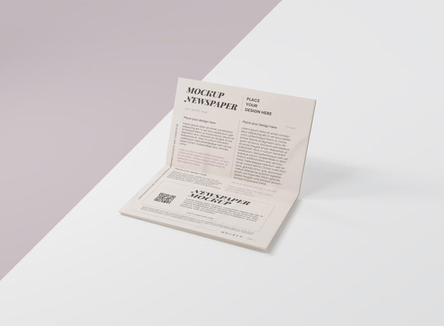 Free Mock-Up For Newspaper Psd