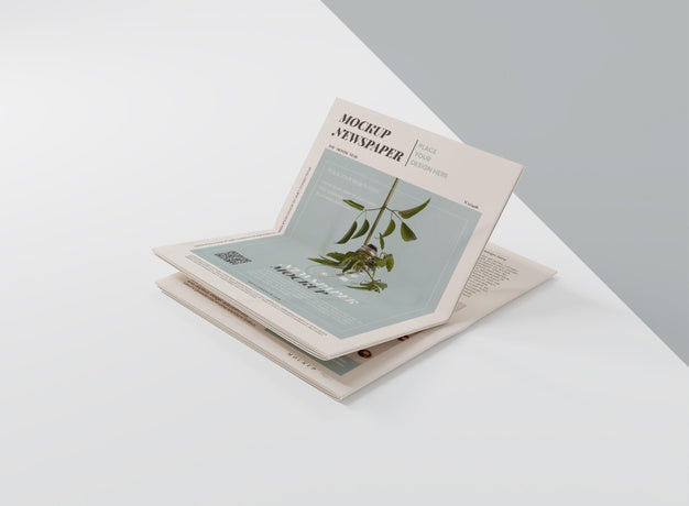 Free Mock-Up For Newspaper Psd