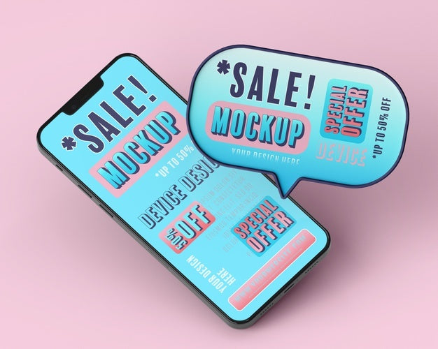 Free Mock-Up Of Smartphone Sale Psd