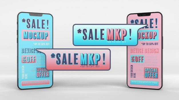 Free Mock-Up Of Smartphone Sale Psd