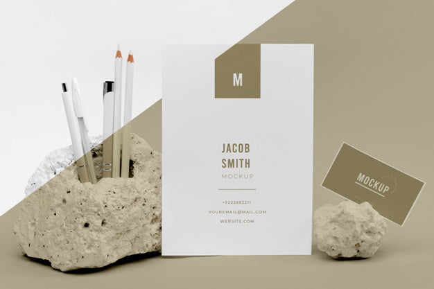 Free Mock Up Stones Psd