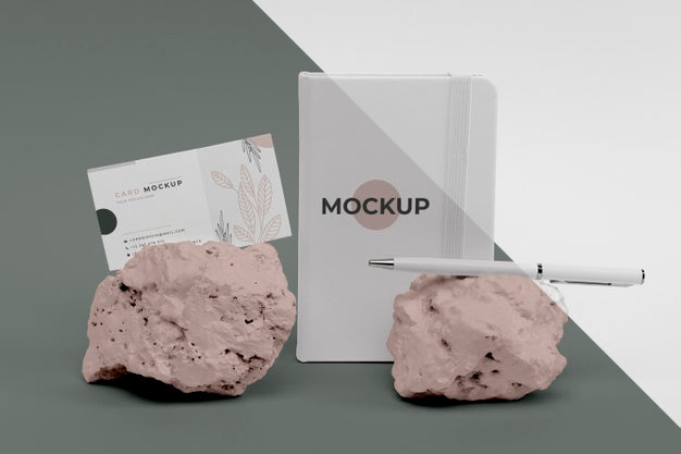 Free Mock Up Stones Psd