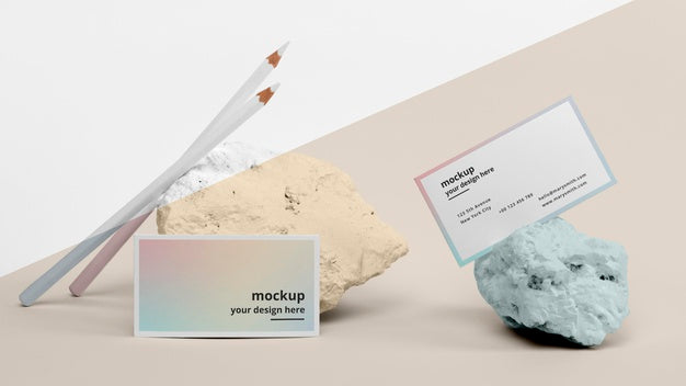 Free Mock Up Stones Psd