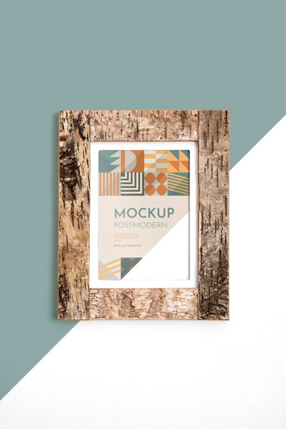 Free Mockup Frame On Wall Psd