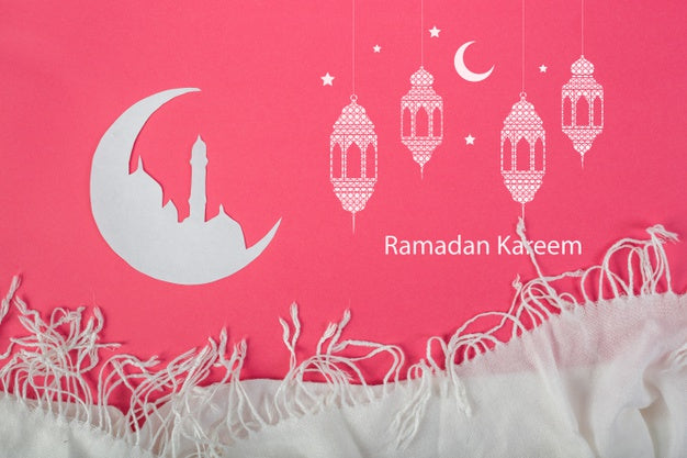 Free Mockup With Ramadan Concept Psd