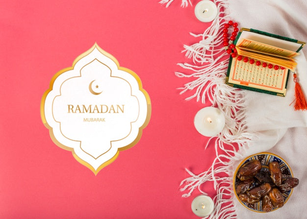 Free Mockup With Ramadan Concept Psd