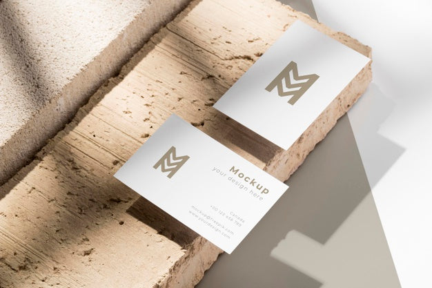 Free Modern Assortment Of Mock-Up Business Card Psd
