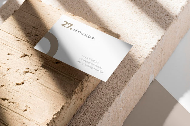 Free Modern Assortment Of Mock-Up Business Card Psd