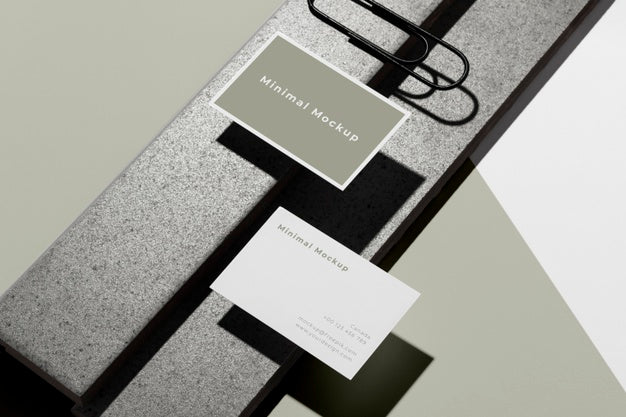 Free Modern Assortment Of Mock-Up Business Card Psd
