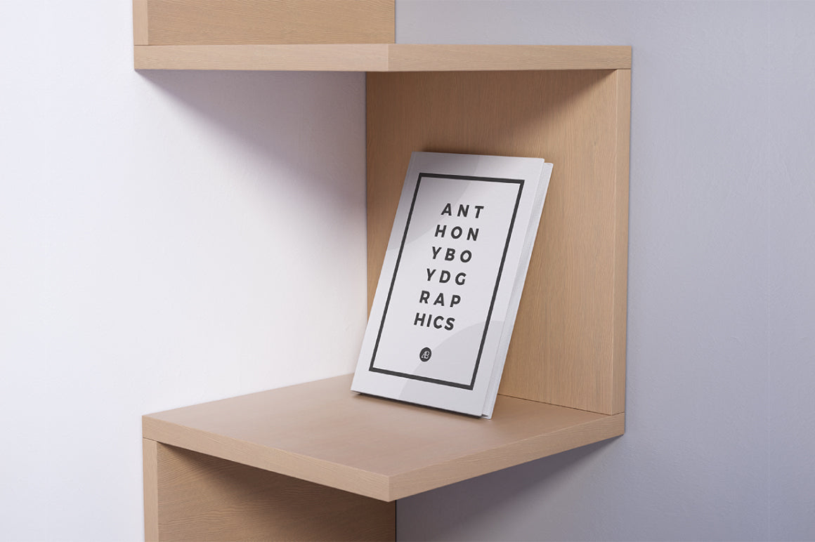 Free Modern Book Mockup