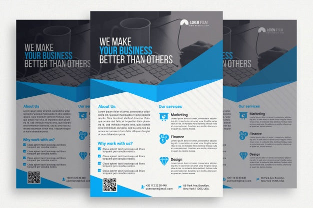 Free Modern Business Brochure Psd