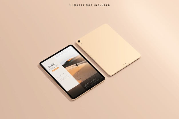 Free Modern Tablet Screen Mockup Psd