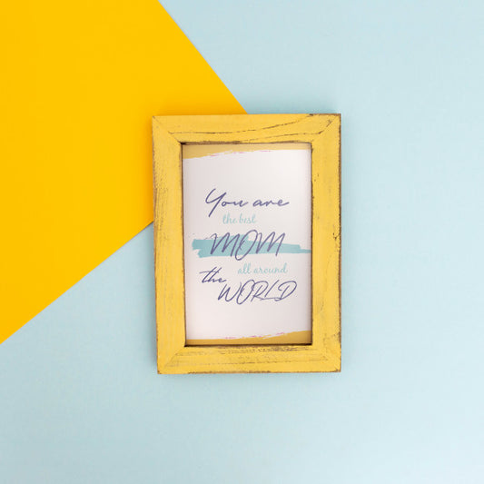 Free Mother'S Day Mockup Frame Psd