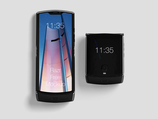 Free Motorola Razr Mockup