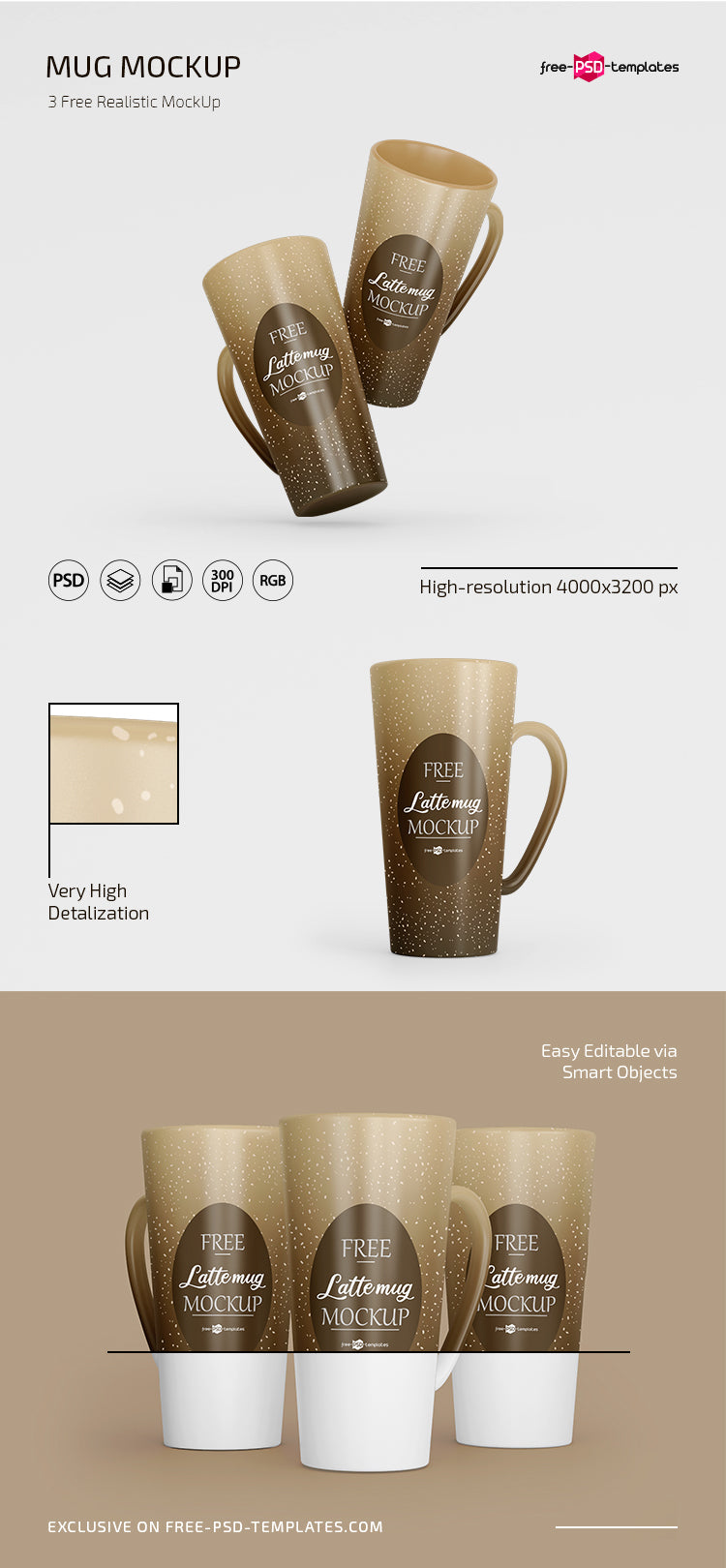 Free Mug Mockup Psd